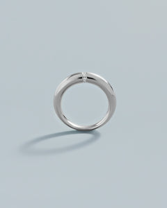360° Channel Set Ring in Platinum