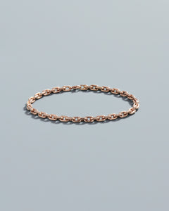 Monument Link Bracelet in Rose Gold